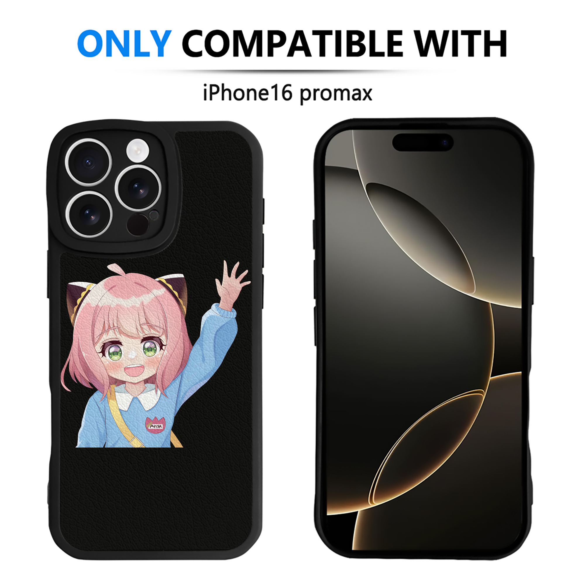 （画像用） SPY×FAMILY间谍家家酒 【iPhone 16シリーズ対応】シリコンスマホケース（レザー調） 材質：シリコン